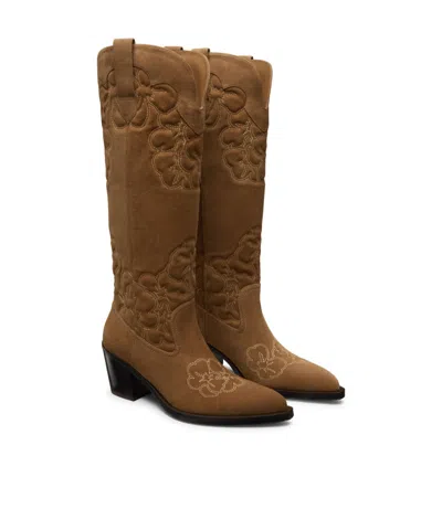 Stuart Weitzman Felix Boot In Brown