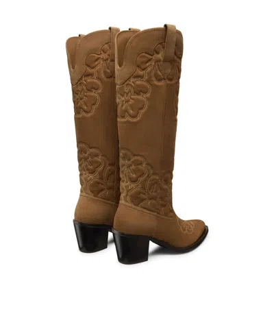 Stuart Weitzman Felix Boot In Brown