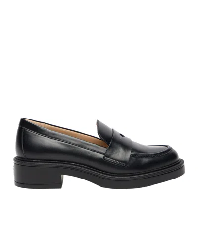 Stuart Weitzman Celia Lite Loafer In Black