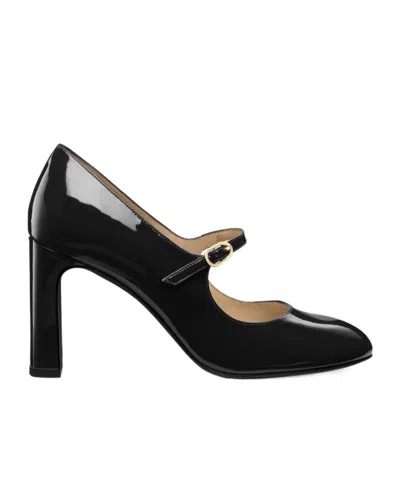Stuart Weitzman Babette Mary Jane 85 In Black