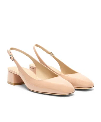 Stuart Weitzman Maeve Slingback 35 In Neutral