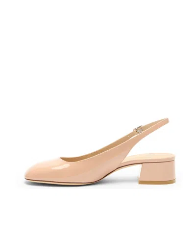 Stuart Weitzman Maeve Slingback 35 In Neutral