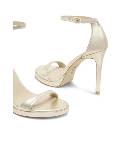 Stuart Weitzman Nudist Platform In Animal Print