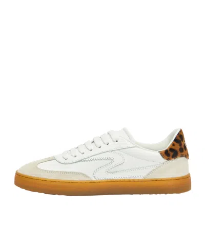 Stuart Weitzman Round-toe Low-top Casual Shoes In White