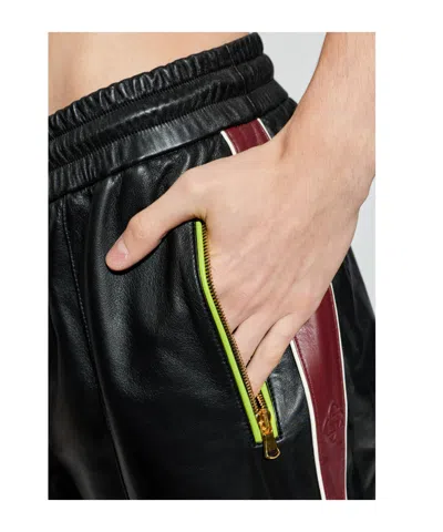 Casablanca Elastic Waist Casual Pants In Brown