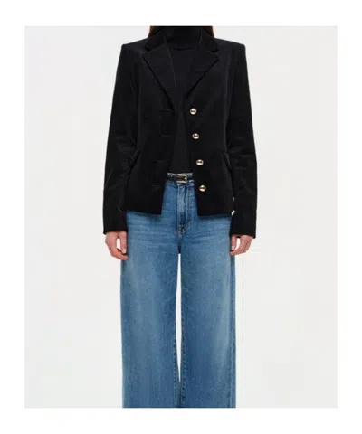 Simkhai Trueman Velvet Jacket In Black