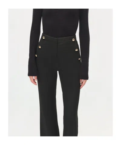 Simkhai Robin Button-embellishment Trousers In Black