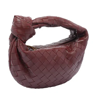 Bottega Veneta Teen Jodie Intrecciato Leather Hobo In Brown