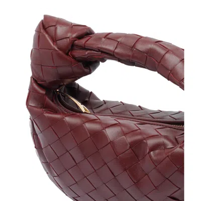Bottega Veneta Teen Jodie Intrecciato Leather Hobo In Brown