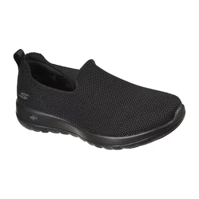 Skechers Go Walk Joy Sensational Day Womens Slip-on Walking Shoes In Black