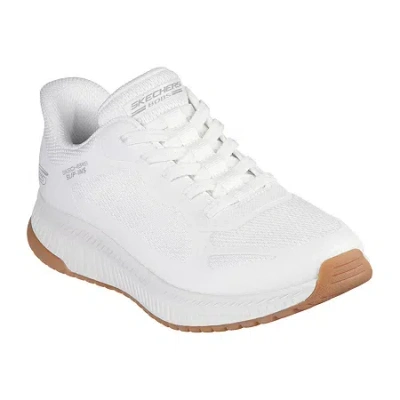 Bobs From Skechers Skechers Bobs Squad 4 Staple Look Womens Sneakers In White