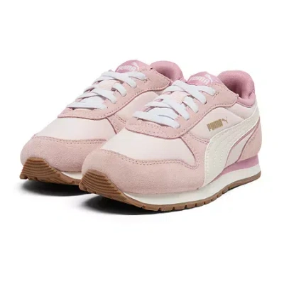 Puma St Miler Blush Little Kid Girls Sneakers In Pink