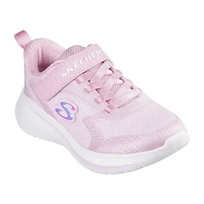 Skechers Wave 92 Little Kid Girls Sneakers In Pink