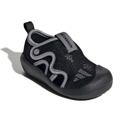 Adidas Originals Toddler Boys Altaventure Strap Sandals In Black