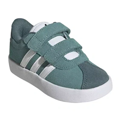 Adidas Originals Vl Court 3.0 Toddler Boys Sneakers In Green