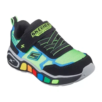 Skechers Play Scene Storm Brights Toddler Boys Sneakers In Green