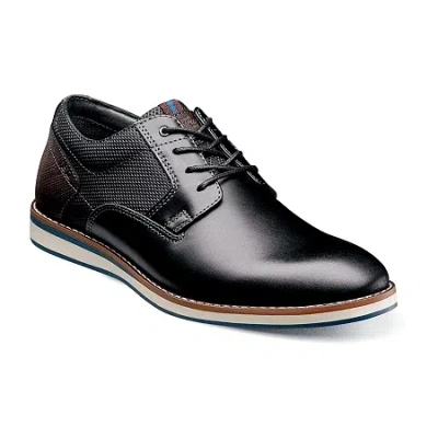Nunn Bush Circuit Pt Ox Mens Leather Lightweight Oxfords In Black Multi
