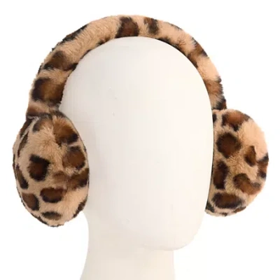 Mixit Faux Fur Band Womens Ear Muffs In Brown