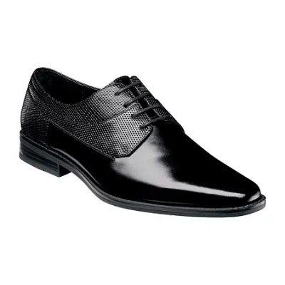 Stacy Adams Kirkley Mens Square Oxford Shoes In Black