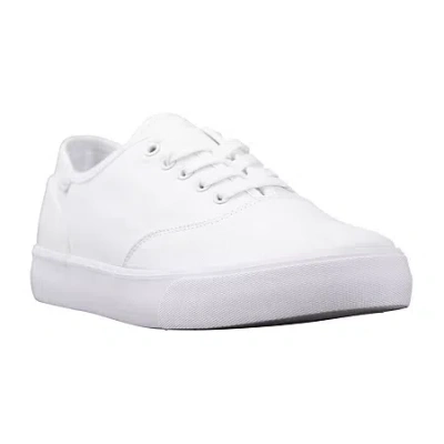 Lugz Lear Mens Round Closed Toe Oxford Shoes In White