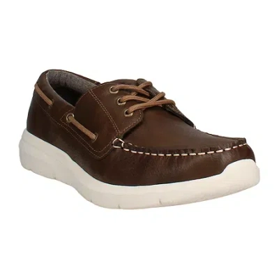 Izod Nashua Mens Boat Shoes In Brown