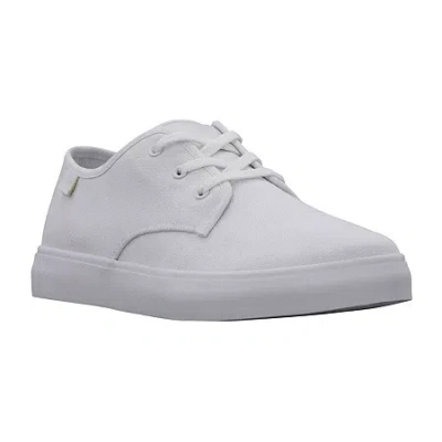 Lugz Joints Mens Round Closed Toe Oxford Shoes In White