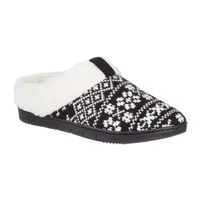 Isotoner Womens Slip-on Slippers In Multi
