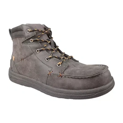 Lamo Lennon Mens Round Closed Toe Slip-on Shoe In Gray