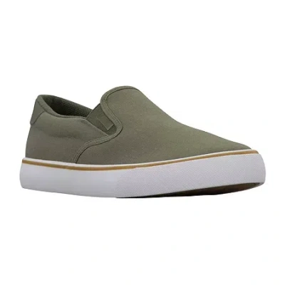 Lugz Clipper Mens Round Closed Toe Slip-on Shoe In Green