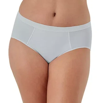 Bali One Smooth U Womens Average + Full Figure Brief Panty Dfmebf In Gray