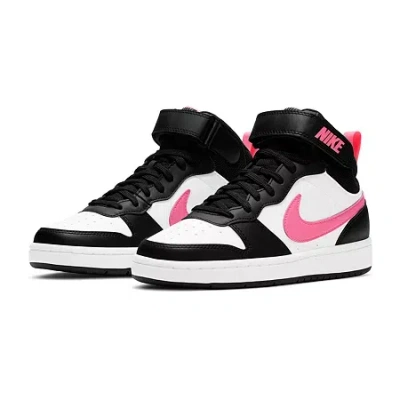 Nike Court Borough Mid 2 Big Kid Girls Sneakers In Multi