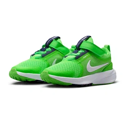Nike Star Runner Little Kid Unisex Running Shoes In Green