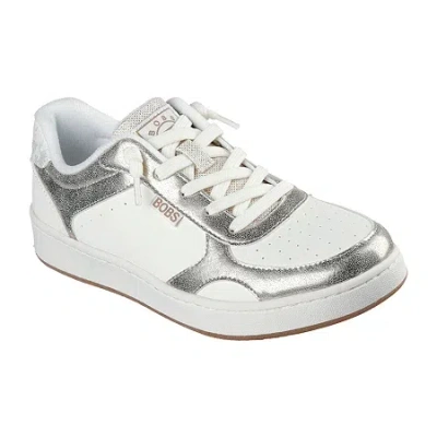Bobs From Skechers Skechers Bobs B Cute Court Glitz Look Womens Sneakers In White