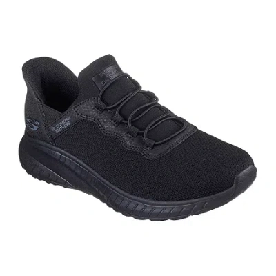 Skechers Hands Free Slip-ins Squad Chaos Jasul Womens Bike Closed Toe Work Shoes In Black