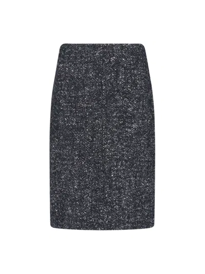 The Row 'malva' Skirt In Black