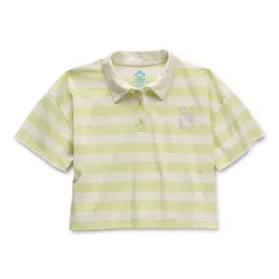 Thereabouts Little & Big Girls Short Sleeve Polo Shirt In Green