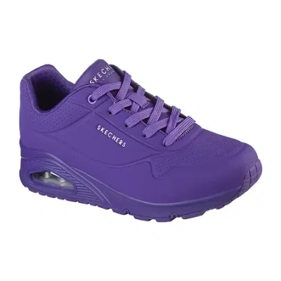 Skechers Uno Night Shades Womens Sneakers In Purple