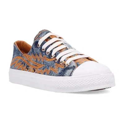Dingo Campus Womens Sneakers In Multi