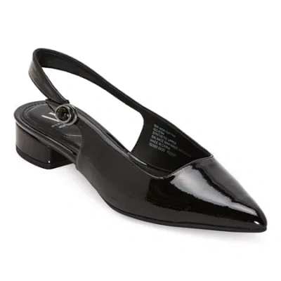 Worthington Cutter Womens Pointed Closed Toe Ballet Flats In Black