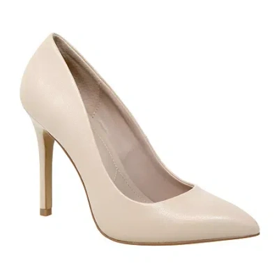 Charles By Charles David Pact Patent Womens Pointed Closed Toe Stiletto Heel Pumps In Neutral