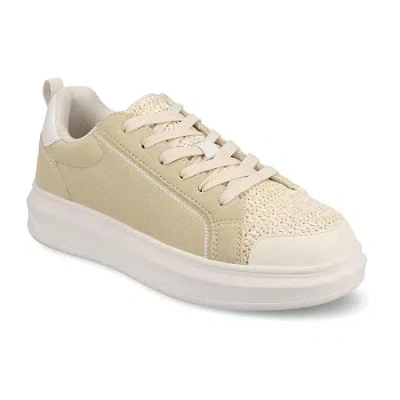 Journee Collection Meeya Womens Sneakers In Neutral