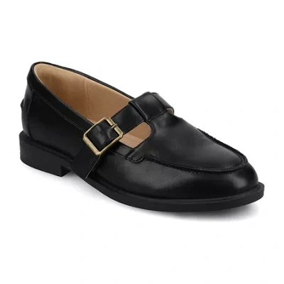 Journee Collection Journee Womens Corina Mary Jane Loafer In Black