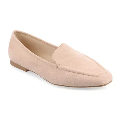 Journee Collection Tullie Womens Square Loafers In Pink