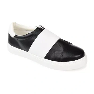 Journee Collection Jc Billie Womens Round Slip-on Shoe In Black