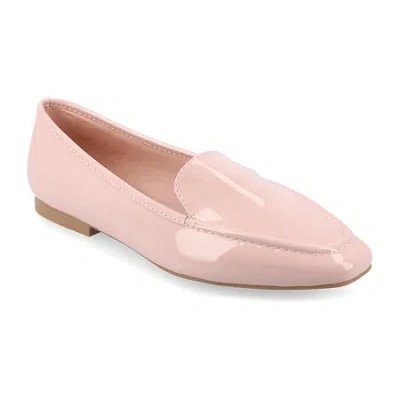 Journee Collection Tullie Womens Square Loafers In Pink
