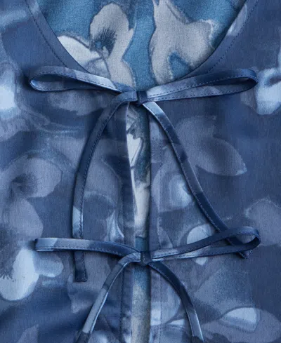 Macy's State Of Day Women's 2-piece Short-sleeve Top And Pants Pajama Set,  Exclusive In Multi