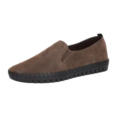 Easy Street Fresh Womens Sneakers In Brown