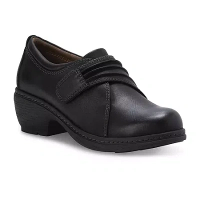 Eastland Maggie Womens Round Closed Toe Slip-on Shoe In Black