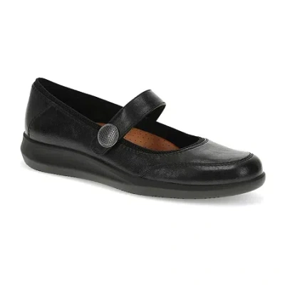 Baretraps Joesie Womens Moc Closed Toe Mary Jane Shoes In Black