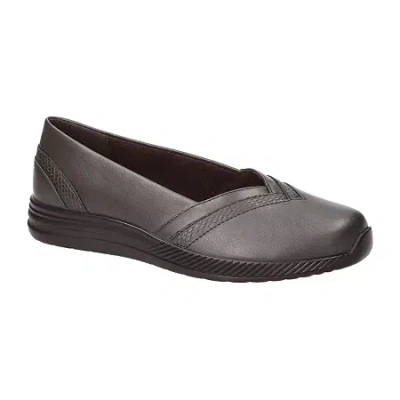 Easy Street Kiera Womens Bike Closed Toe Slip-on Shoe In Brown